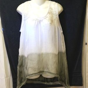 Picadilly sleevless blouse Size M new NWT